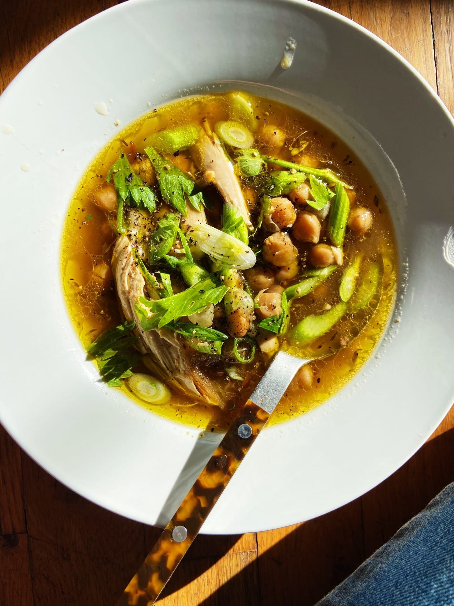 Chicken and Chickpea Soup-image