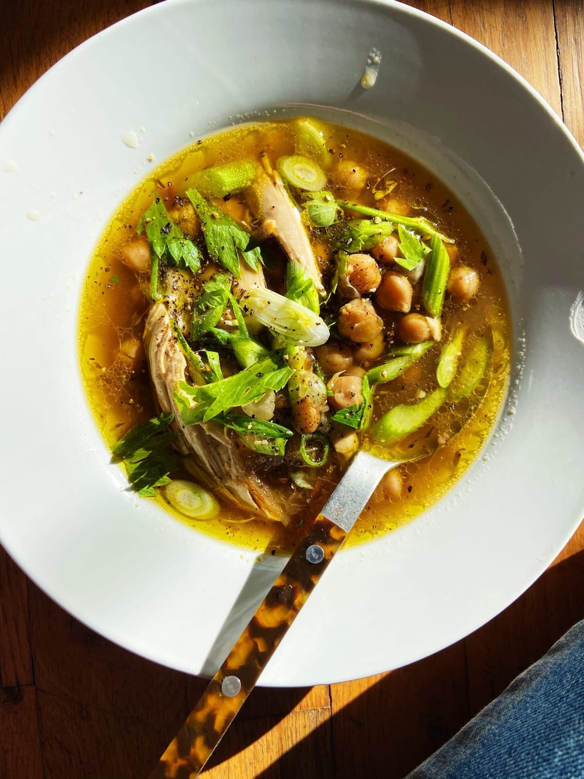 Chicken and Chickpea Soup