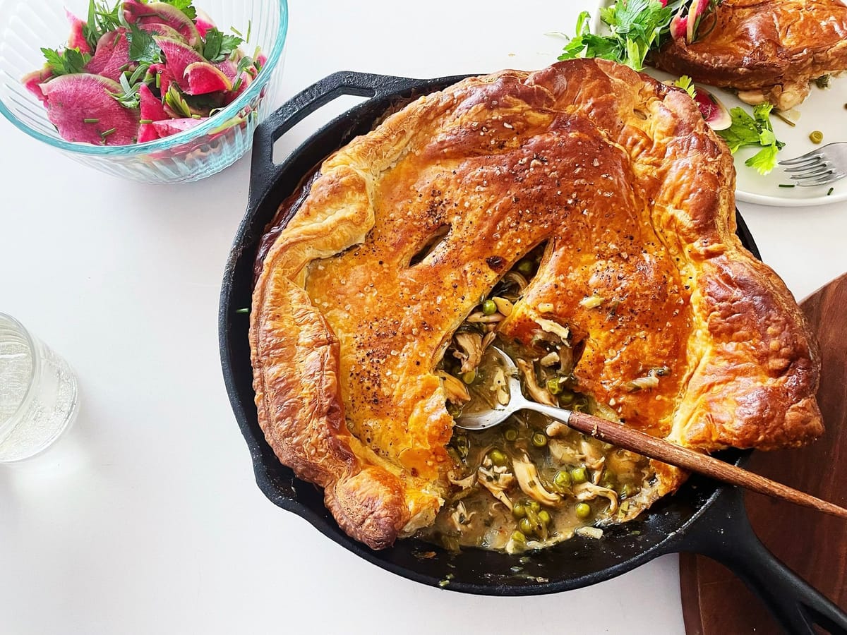 A Pretty Classic Chicken Pot Pie